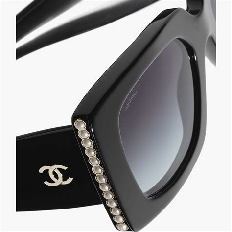 chanel pearl 3153 c501 140|CHANEL Sunglasses: Square Sunglasses, acetate & imitation .